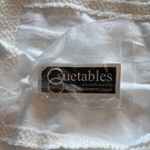 Suetables Silver Earrings with Character